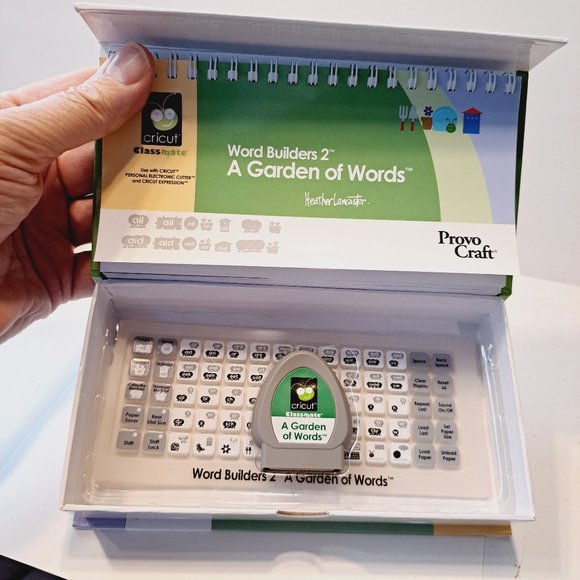 Cricut Garden of Words Word Builders 2   Cricut Die Cut - Picture 1 of 6